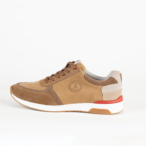 Tênis Sport Original Penguin Camurça Mostarda