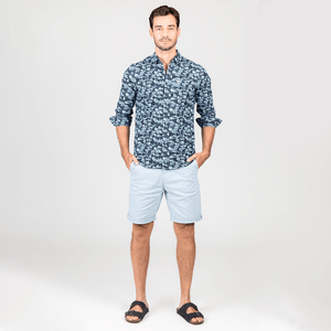 Bermuda Penguin Chino Azul Acinzentado