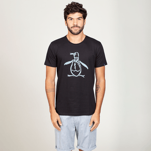 Camiseta Estampada Preta Original Penguin