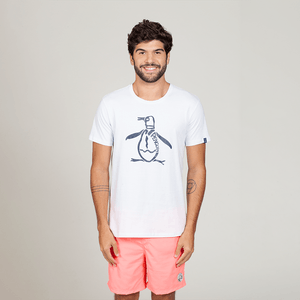 Camiseta Estampada Branca Original Penguin