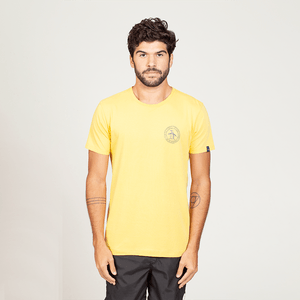 Camiseta Estampada Carimbo Original Penguin  Amarelo