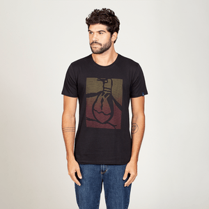Camiseta Estampada Degradê Original Penguin Preta