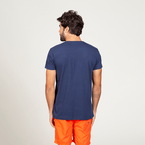 Camiseta Estampada Marinho Original Penguin