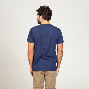 Camiseta Estampada Carimbo Marinho Original Penguin