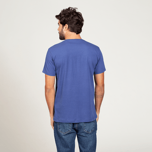 Camiseta Estampada Carimbo Original Penguin  Roxa