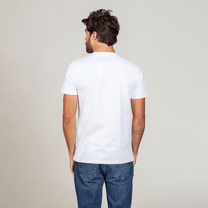 Camiseta Estampada Degradê Original Penguin Branca