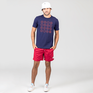Shorts Penguin Basic Vermelho
