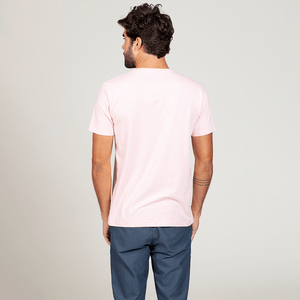 Camiseta Estampada Carimbo Original Penguin  Rosa