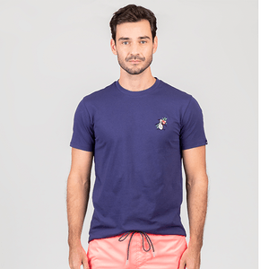 Camiseta Original Penguin Roxo Lisa