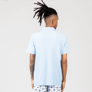 Polo Original Penguin Azul Claro Mescla Piquet