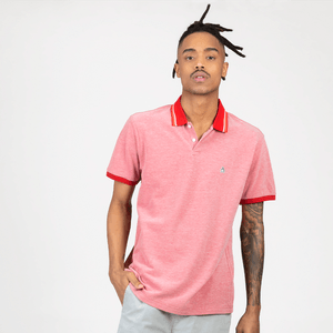 Polo Original Penguin Vermelho Mescla Piquet