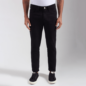 Calça Sarja Five Pockets Preta Original Penguin