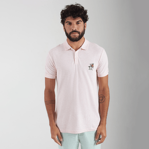 Polo Original Penguin Rosa Mescla Piquet