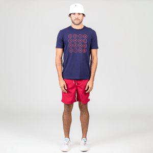 Camiseta Estampada Original Penguin Roxo