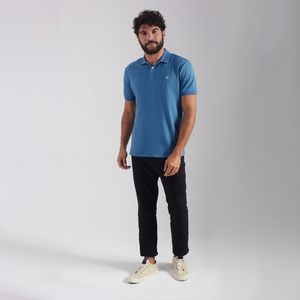 Polo Original Penguin Azul Escuro