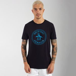 Camiseta Estampada Original Penguin  Preta