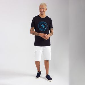 Camiseta Estampada Original Penguin  Preta