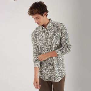Camisa Linho Original Penguin Cinza