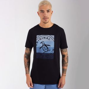 Camiseta Listras Preta Original Penguin