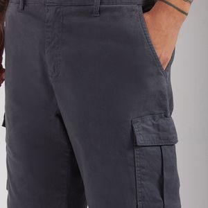 Bermuda Cargo de Sarja Original Penguin Verde Acinzentado