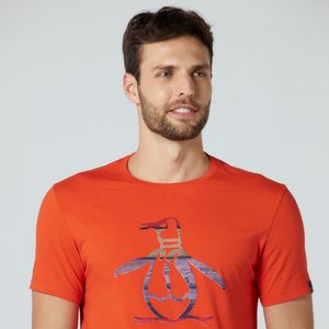 Camiseta Laranja Original Penguin