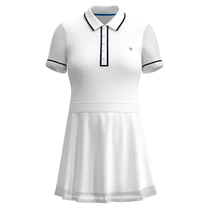 Vestido Gola Polo Branco Original Penguin