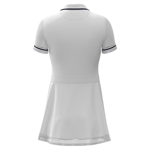 Vestido Gola Polo Branco Original Penguin