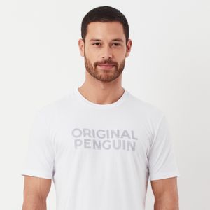 Camiseta Estampada Branca Original Penguin