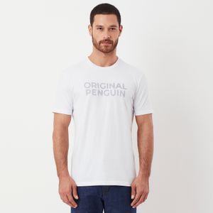 Camiseta Estampada Branca Original Penguin