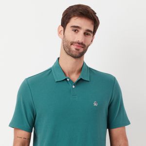 Polo Piquet Patch Verde Original Penguin