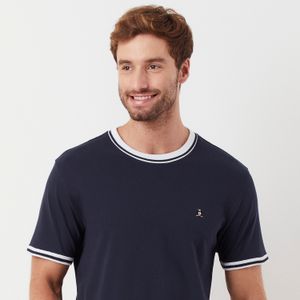 Camiseta Piquet Marinho Original Penguin