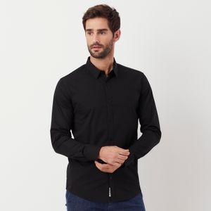 Camisa Tricoline Preta Original Penguin