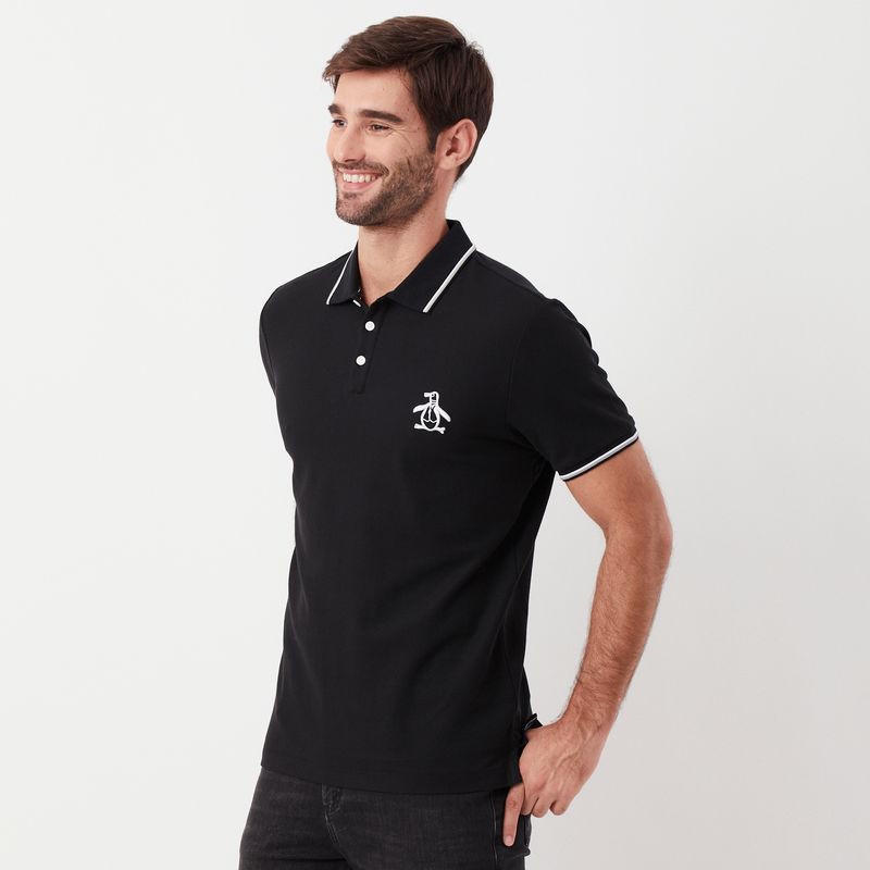 Polo-Mc-Piquet-Lisa-Mega-Patch-Original-Penguin-Preto-OCKB0200.010_1872