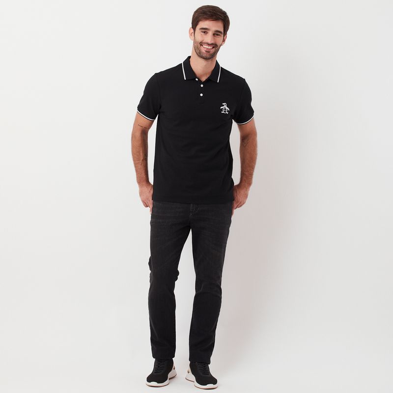 Polo-Mc-Piquet-Lisa-Mega-Patch-Original-Penguin-Preto-OCKB0200.010_1879