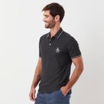 Polo-Mc-Piquet-Lisa-Mega-Patch-Original-Penguin-Chumbo-OCKB0201.005_2838