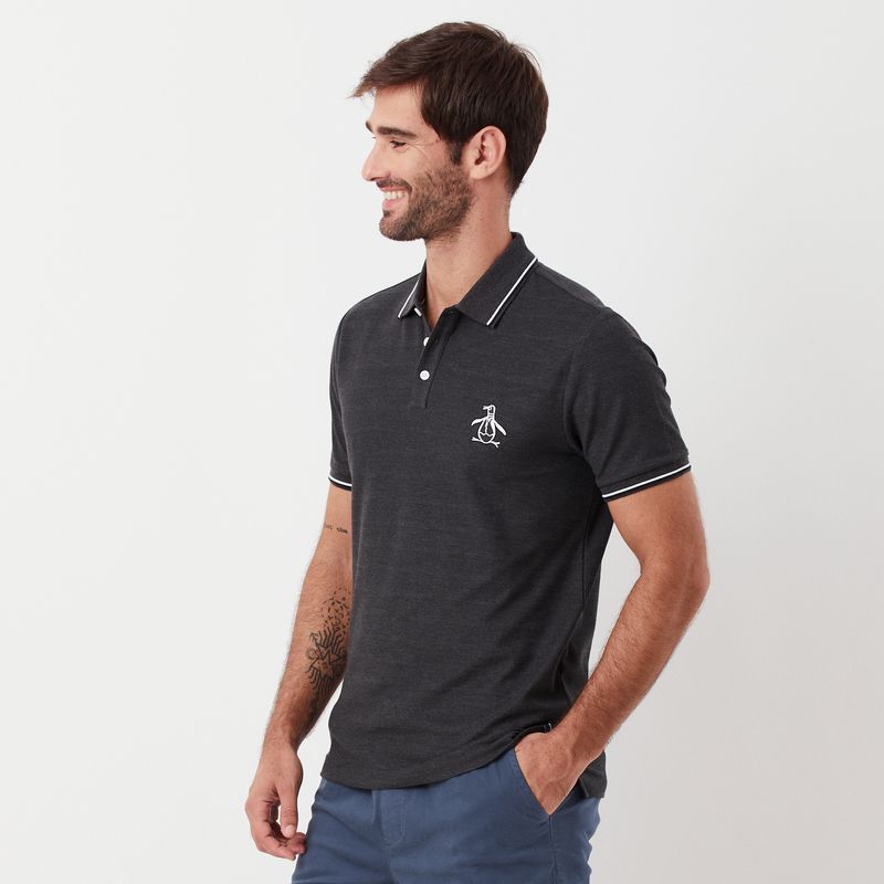 Polo-Mc-Piquet-Lisa-Mega-Patch-Original-Penguin-Chumbo-OCKB0201.005_2838