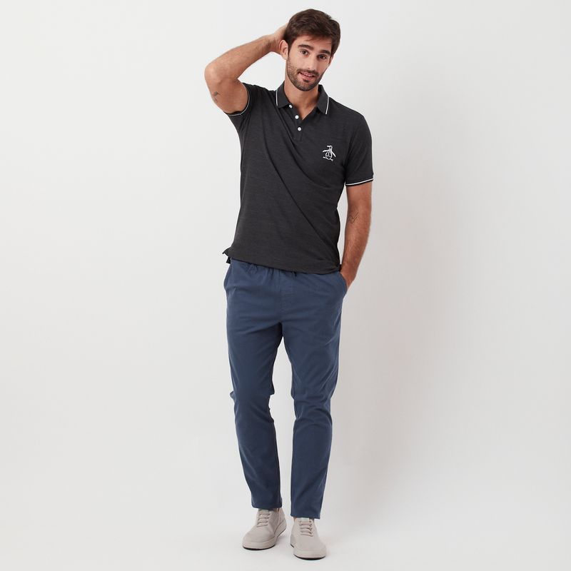 Polo-Mc-Piquet-Lisa-Mega-Patch-Original-Penguin-Chumbo-OCKB0201.005_2846