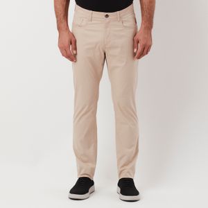 Calça 5 Pockets Sarja Slim Caqui Original Penguin