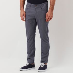 Calça 5 Pockets Sarja Slim Marinho Original Penguin