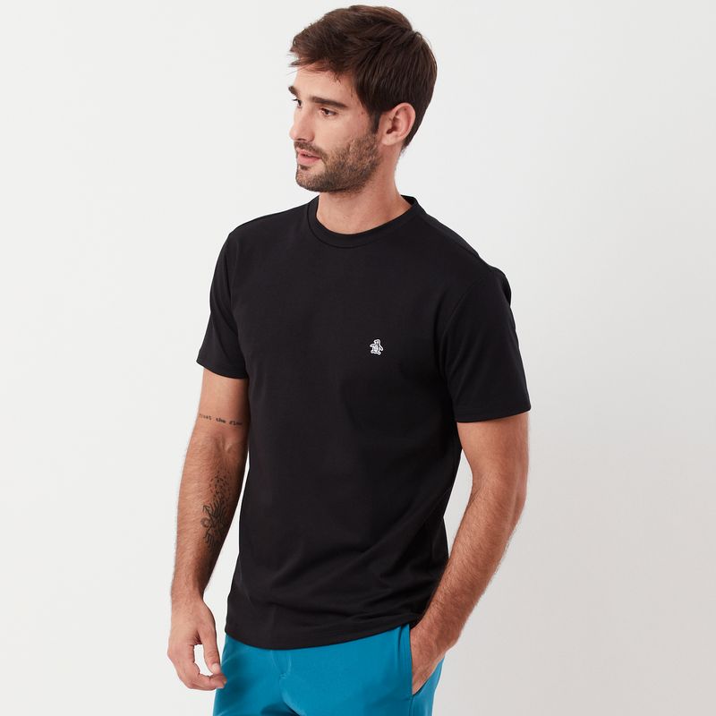 Camiseta-Mc-Interloque-Lisa-Pacth-Original-Penguin-Preta-BPKB0041.010_2104