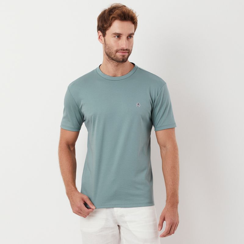 Camiseta-Mc-Interloque-Lisa-Pacth-Original-Penguin-Verde-BPKB0041.366_4762