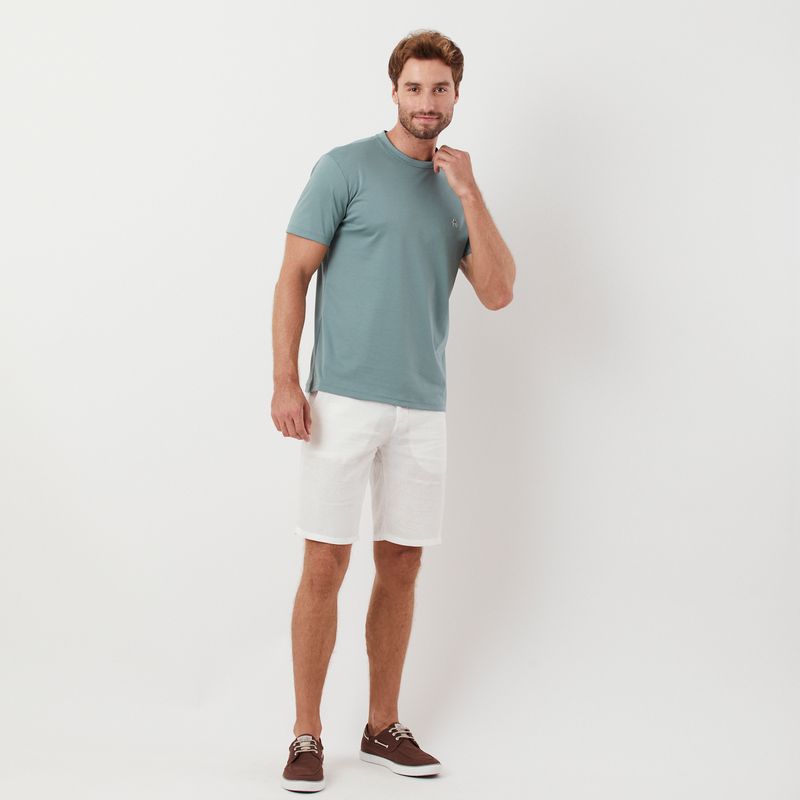 Camiseta-Mc-Interloque-Lisa-Pacth-Original-Penguin-Verde-BPKB0041--2-