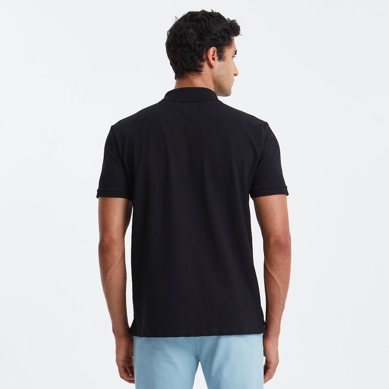 Polo-Mc-Piquet-Liso-Pima-Original-Penguin-Preta-BPKM0016.0104634