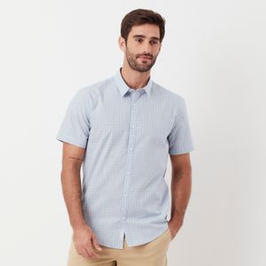 Camisa Fio Tinto Xadrez Branca Original Penguin