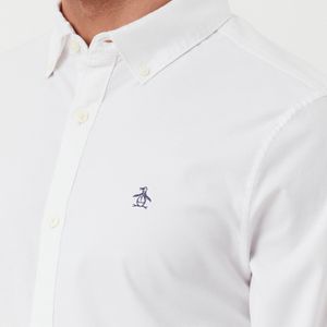 Camisa Oxford Branca Original Penguin