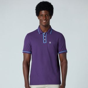 Polo Piquet Roxa Original Penguin