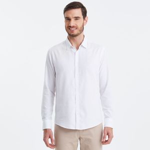 Camisa Oxford Branca Original Penguin