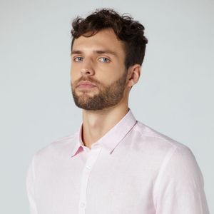 Camisa de linho Rosa Original Penguin