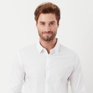 Camisa Tricoline Branca Original Penguin