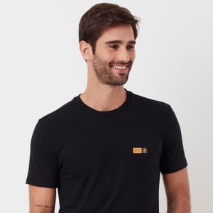 Camiseta Estampada Silk Preta Original Penguin